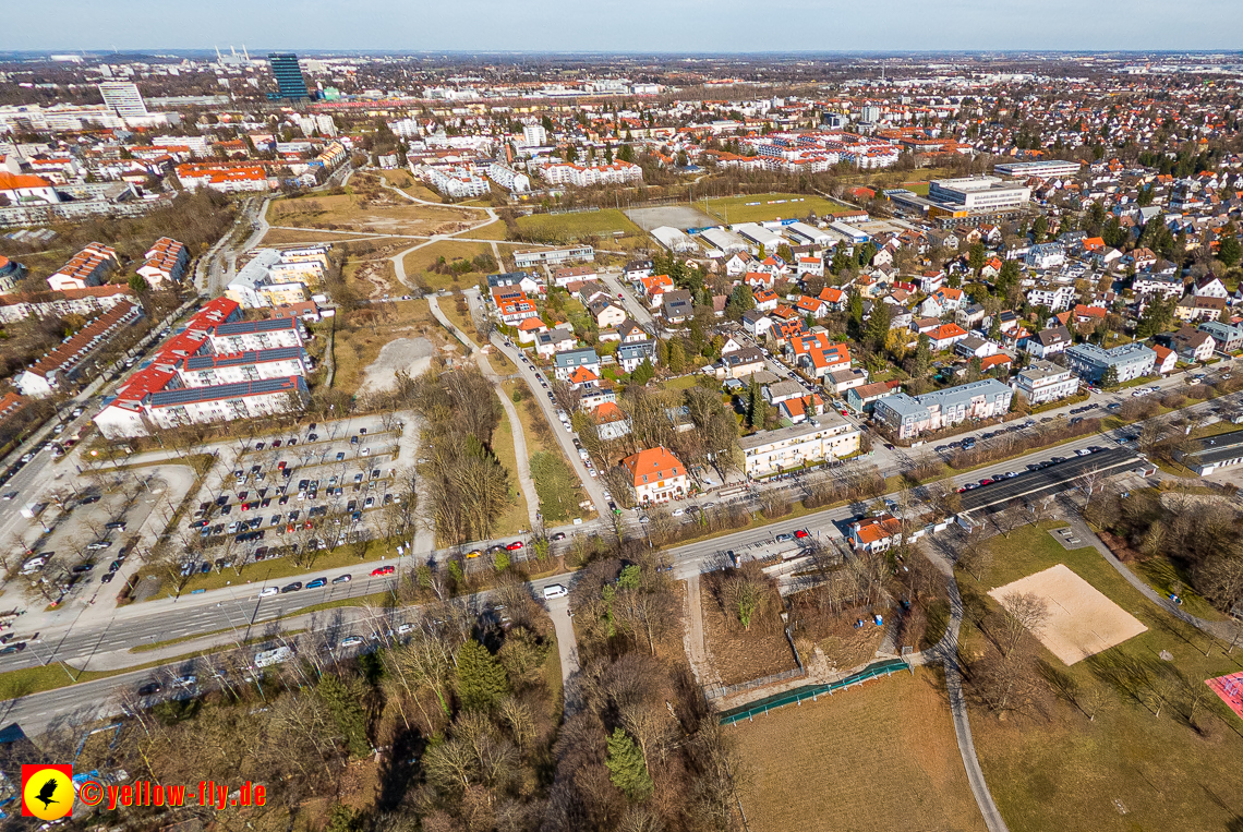 20.02.2023 - der Hachinger Bach und das Michaelibad in Neuperlach